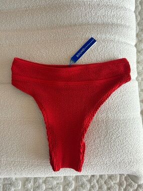 BOUND by bond-eye Red high waisted bottoms